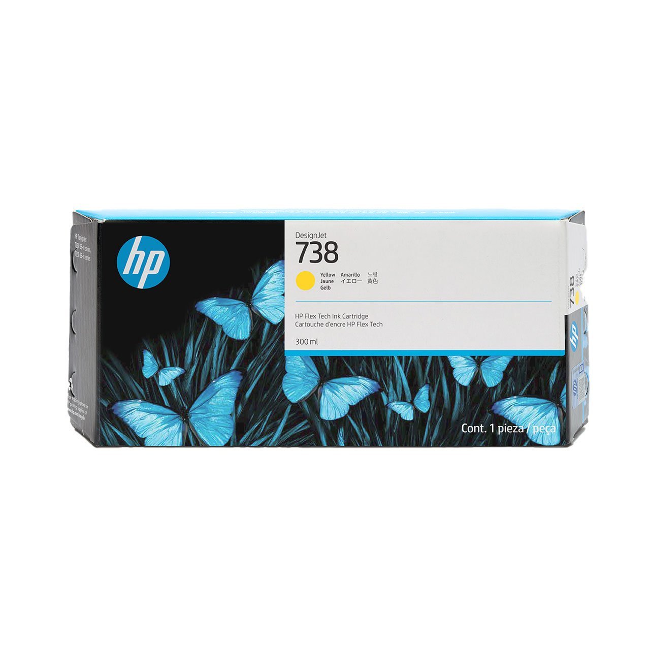 Cartouche HP 676M8A jaune