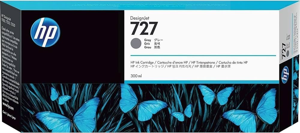 Cartouche HP F9J80A gris