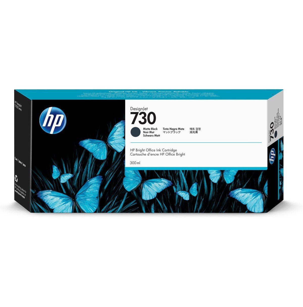 Cartouche HP P2V71A noir mat