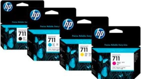 Cartouches HP série 711