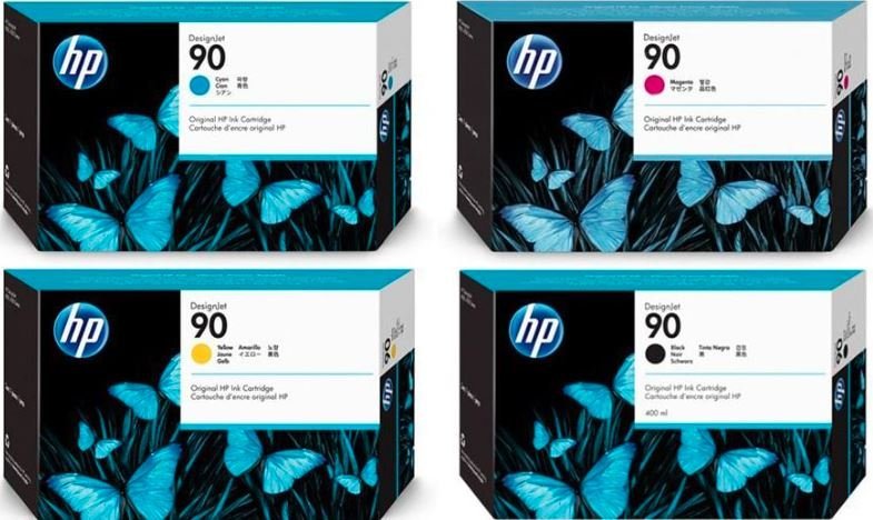Cartouches HP série 90