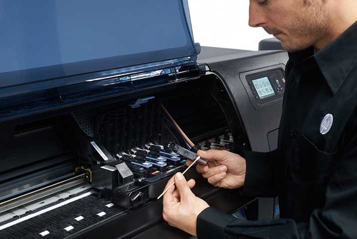 Maintenance traceur HP Designjet 800